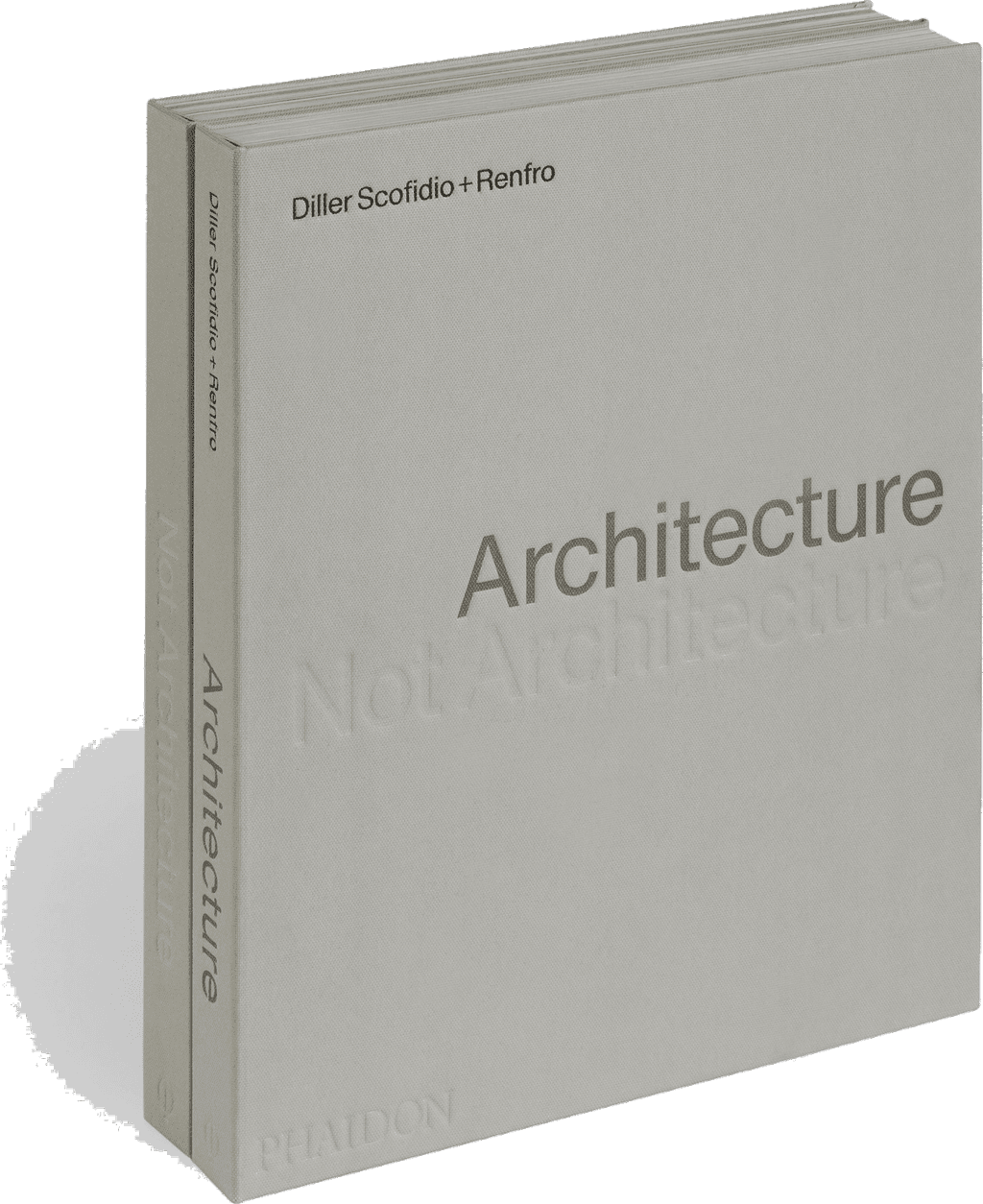 Front cover of Architecture, Not Architecture: Diller Scofidio + Renfro by Phaidon Press