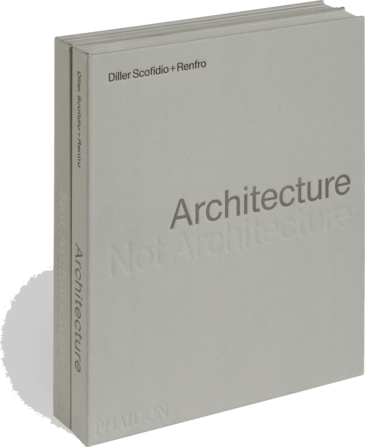 Front cover of Architecture, Not Architecture: Diller Scofidio + Renfro by Phaidon Press